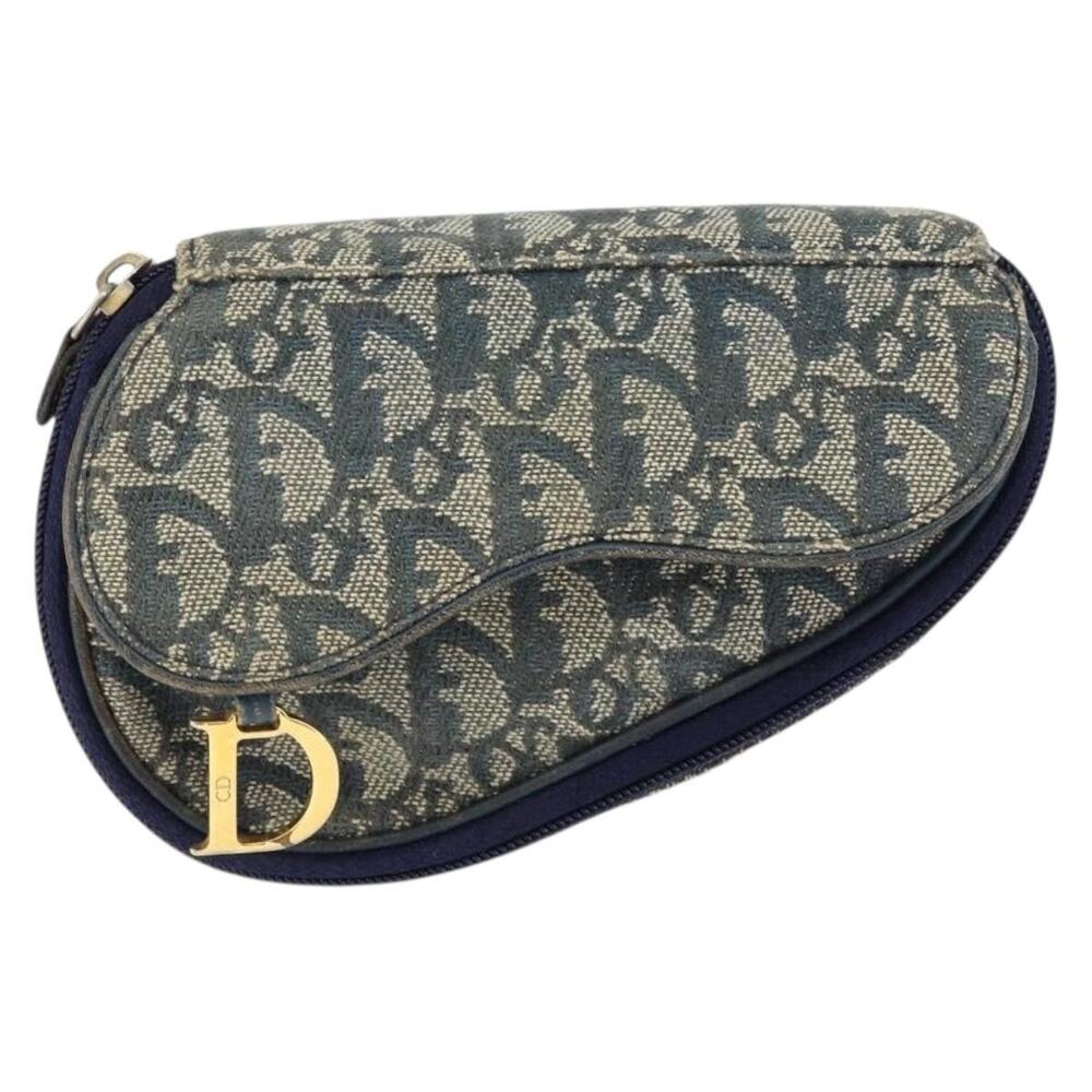 Dior Trotter Saddle Pouch Navy
